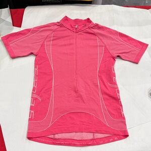 Shebeest Vibrant Pink Cycling Jersey